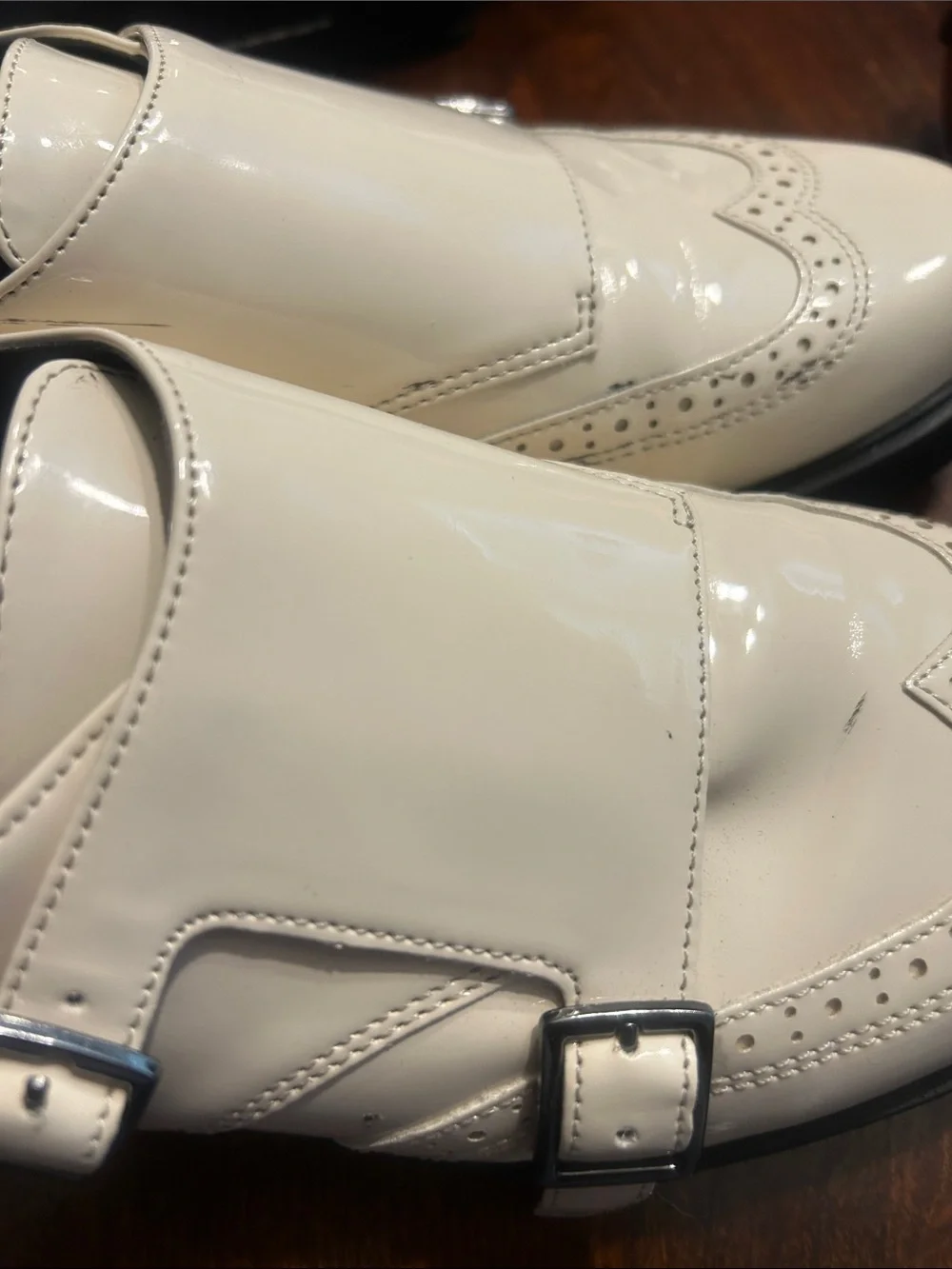 Franco Sarto Chance Monkstrap lug sole Oxford